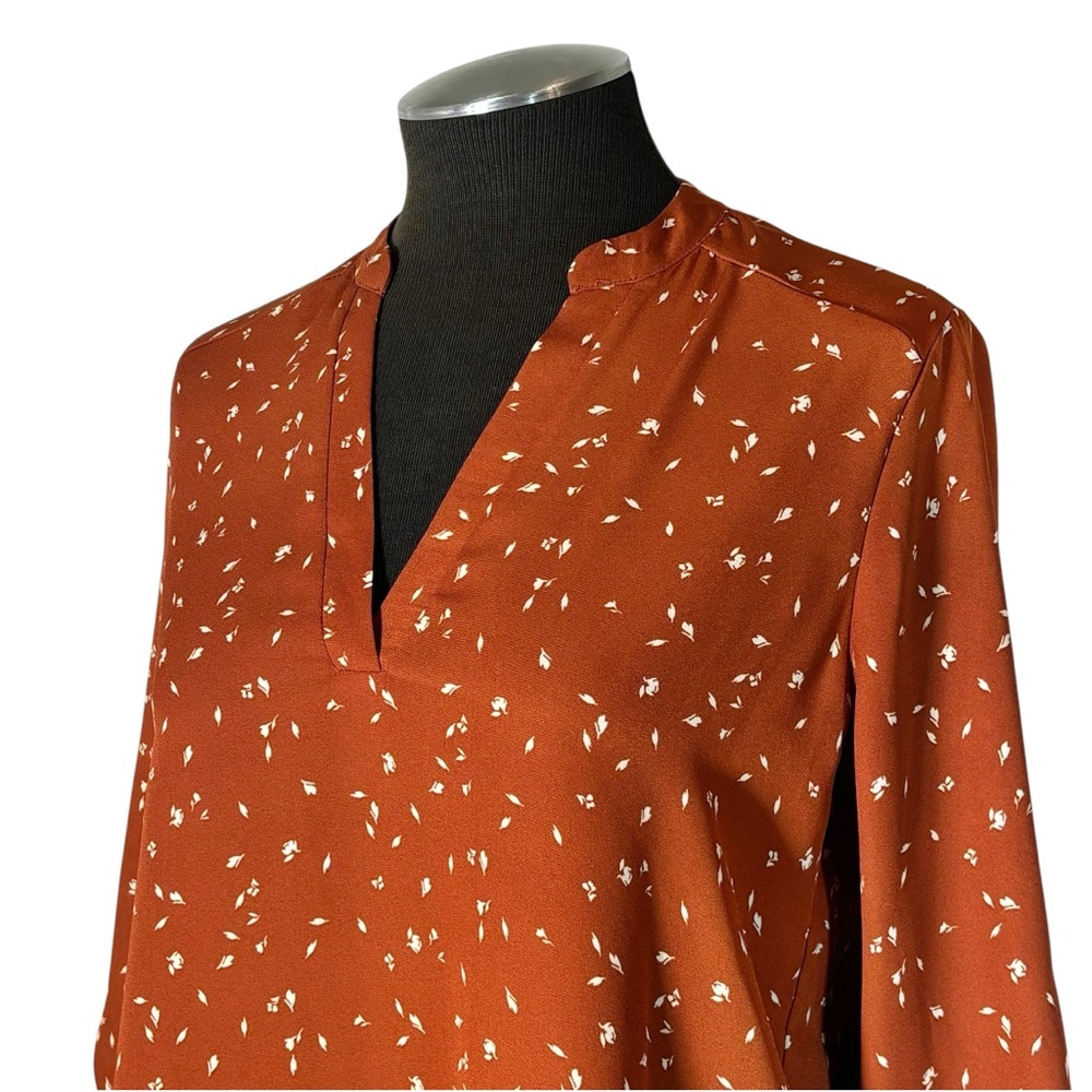 Lush - Warren Pullover Split Neck ¾ Roll Tab Slee… - image 8